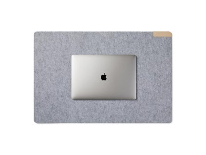 Podložka na stôl VINGA Albon z GRS plsti , Grey (Farba Grey)