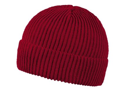 Zimná čiapka wrap beanie , Burgundy (Farba Burgundy)