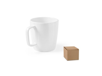 Keramický hrnček 450 ml v krabičke , white (Farba white)