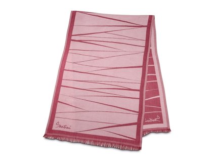 Dámsky šál v darčekovom balení , Burgundy (Farba Burgundy)