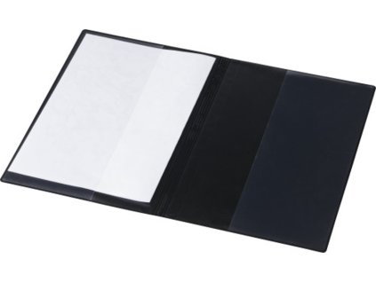 Plastový folder na servisnú knižku , Black (Farba Black)