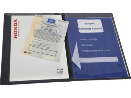 PVC folder na servisnú knižku , Black (Farba Black)