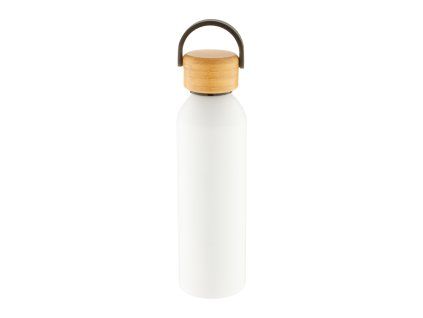 Hliníková fľaša 600ml , white (Farba Red)