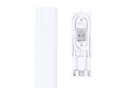 Súprava USB nabíjacích káblov , white (Farba white)