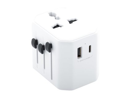Cestovný adaptér , white (Farba white)