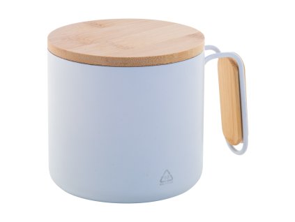 Termohrnček z recyklovanej nereze 300ml , white (Farba white)