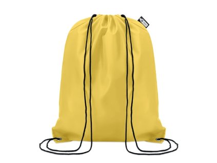 Vrecúško zo 190T RPET , Yellow (Farba Yellow)