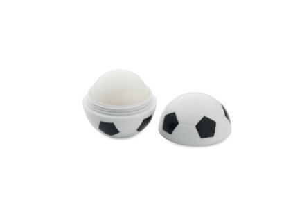 Balzam na pery - futbalová lopta , white/black