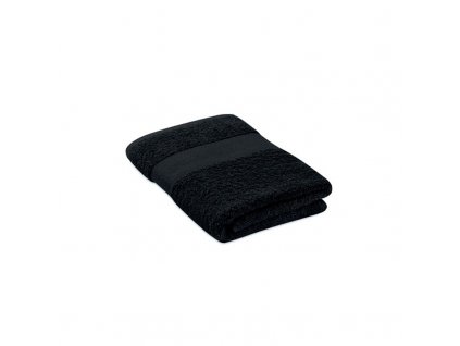 Uteráčik (50x30cm) z organickej bavlny 360 g/m2 , Black (Farba Black)