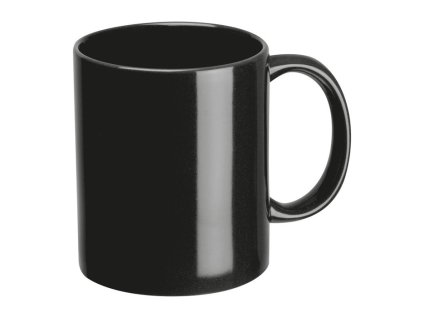 Keramický hrnček 300 ml , Black (Farba Black)