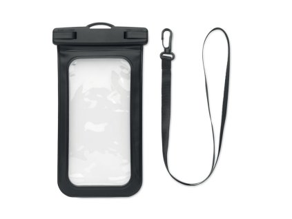 Vodeodolný obal na mobil IPX8 , Black (Farba Black)
