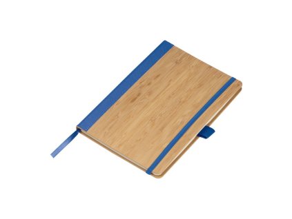 Bambusový zápisník A5 , Blue (Farba Blue)