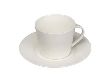 Šálka ??s podšálkou 175 ml , white (Farba white)