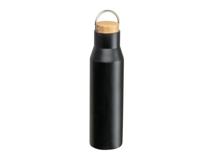 Termoska z recyklovaného nerezu 550 ml , Black (Farba Black)