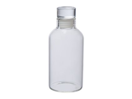 Sklenená fľaša 300 ml , transparent (Farba transparent)