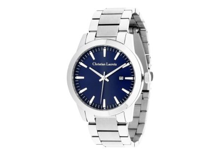 Dátumové hodinky Astrum , chrome/navy