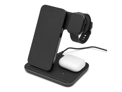 Bezdrôtová nabíjačka Mesh , Black (Farba Black)