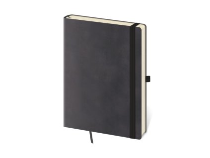 Zápisník Flexies L - bodkovaný , Grey (Farba Grey)
