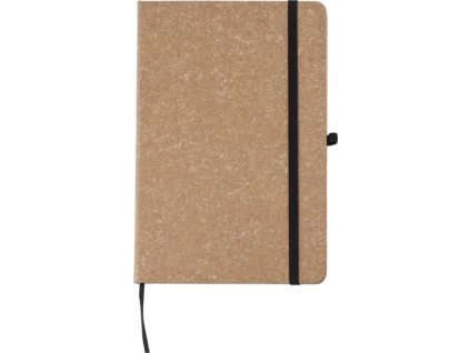 Zápisník A5 z recyklovanej kože , Brown (Farba Brown)