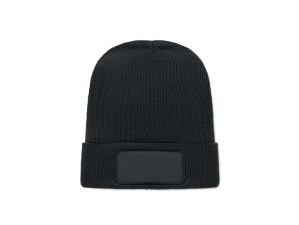 Unisex RPET čiapka , Black (Farba Black)
