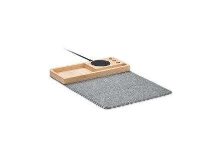 Bezdrôtová nabíjačka 15W , wood (Farba wood)