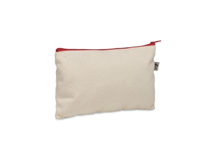 Kozmetická taška z organickej bavlny , Red (Farba Red)