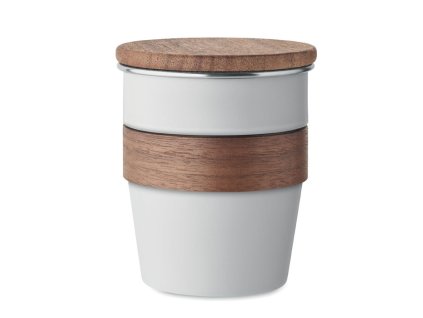 Jednostenný pohár 350 ml , white (Farba white)