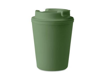 Pohár z recyklovaného PP 300 ml , dark green (Farba dark green)