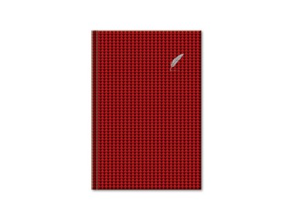 Notes ELEGANT , Red (Farba Red)