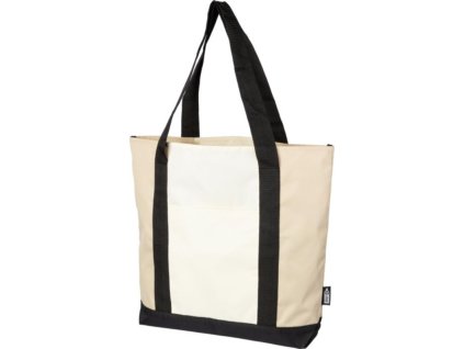 Taška zo 600D RPET , Beige (Farba Beige)