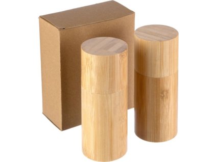 Sada bambusových mlynčekov na korenie , Brown (Farba Brown)