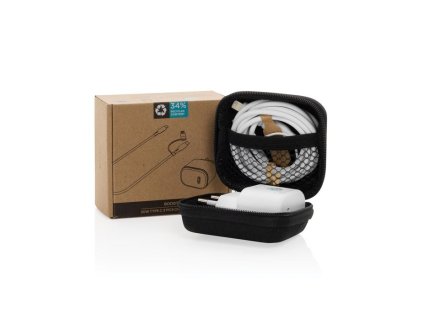 Nabíjacia sada 2ks Boost 20W USB C , Black (Farba Black)