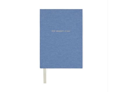 Denníkový zápisník VINGA One Memory a Day z GRS papiera , Blue (Farba Blue)