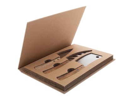 Súprava nožov na syr , natural (Farba natural)