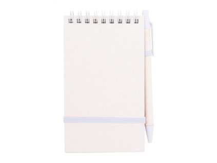 Zápisník A6 z kartónov od mlieka , white (Farba white)