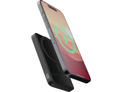 Magnetická bezdrôtová nabíjačka Xtorm FS5W051 5000mAh , Black (Farba Black)