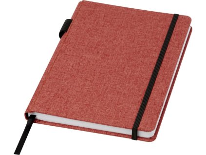 Zápisník A5 z RPET , brick (Farba brick)
