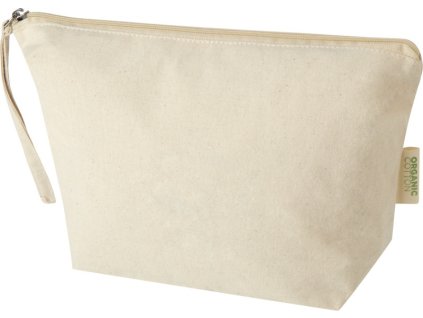 Kozmetická taška z organickej bavlny 180 g/m2 , natural (Farba natural)