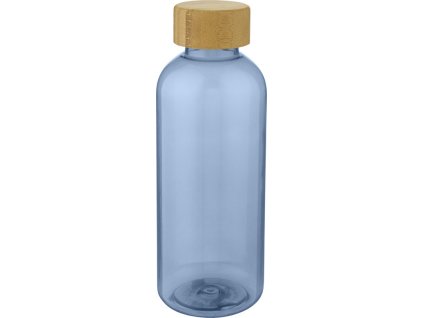 Fľaša z recyklovaného plastu 650 ml , transparent blue (Farba transparent blue)