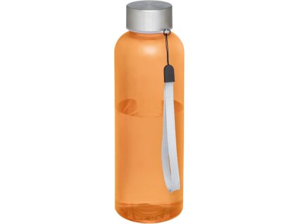 RPET fľaša na vodu 500ml , transparent orange (Farba transparent orange)