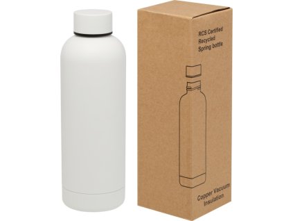 Termoska 500 ml z recyklovanej nereze (RCS) , white (Farba white)