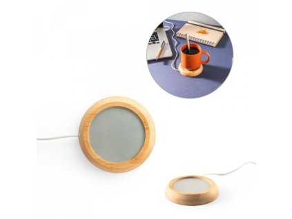 Bambusový ohrievač hrnčekov , natural (Farba natural)