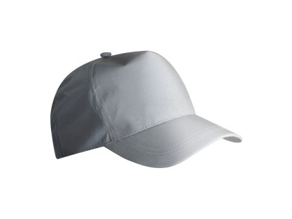 Reflexná 5-panelová šiltovka , Grey (Farba Grey)