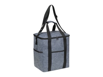 Chladiaca taška z RPET plsti , Grey (Farba Grey)