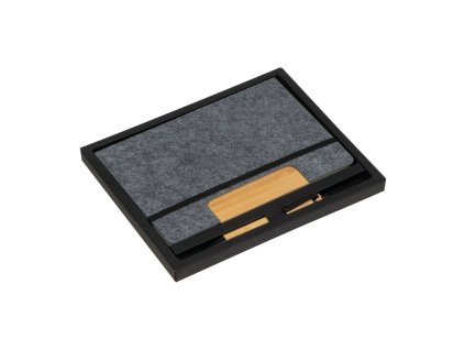 Sada zápisník A5 a pero , Grey (Farba Grey)