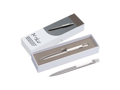Guľôčkové pero v krabičke , Grey (Farba Grey)