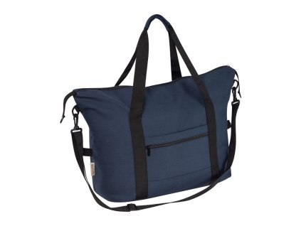 Športová taška z recyklovanej bavlny , NAVY HEATHER (Farba NAVY HEATHER)