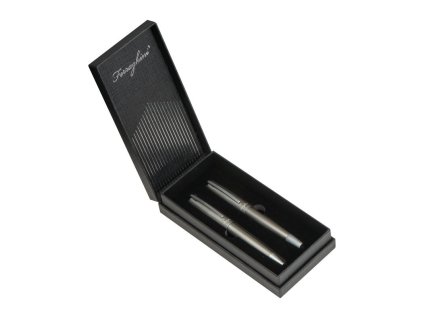 Sada guľôčkové pero a roller , Grey (Farba Grey)