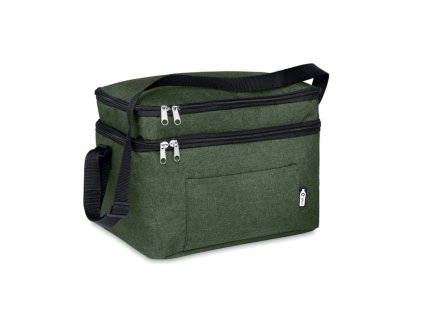 Chladiaca RPET taška , dark green (Farba dark green)