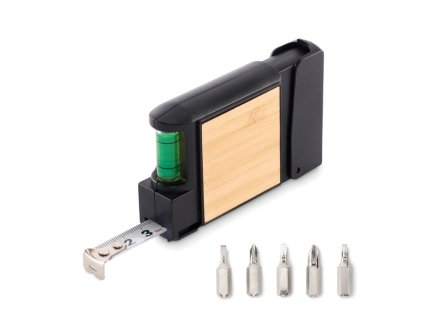 Multifunkčné meracie pásmo (3m) , Black (Farba Black)